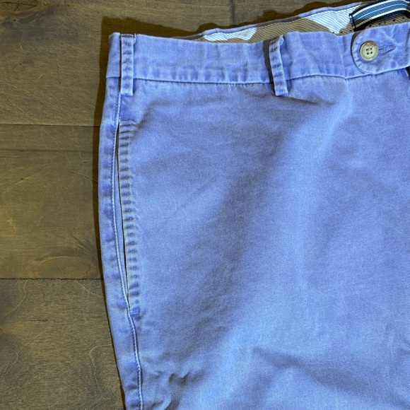 Peter Millar Light Blue Flat Front Shorts - Picture 3 of 6